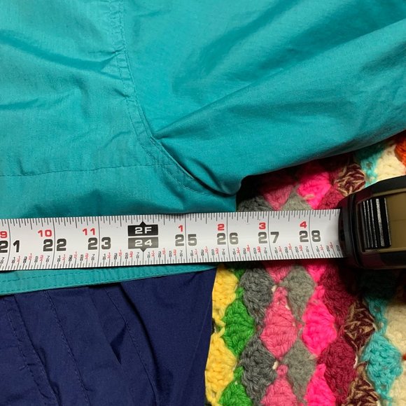 Vintage 1995 Orlando Q12 Embroidered Colorblock Oversized Windbreaker w/… - Picture 10 of 14